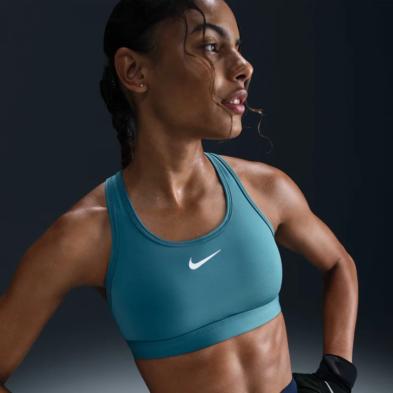 Nike Women's Dri-FIT Swoosh Medium-Support Training Sports Bra